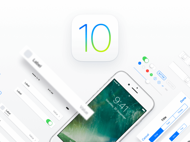 apple sketch ui kit