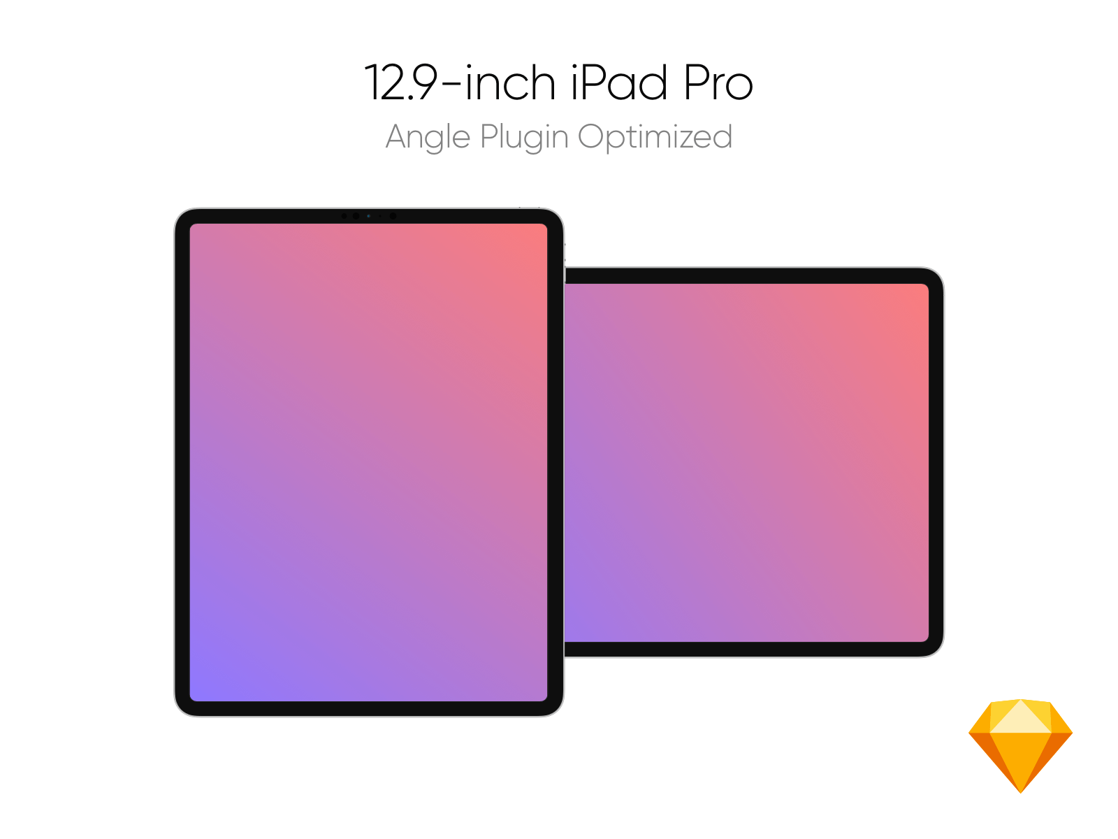 Download Ipad Pro Sketch Mockup Sketch Elements