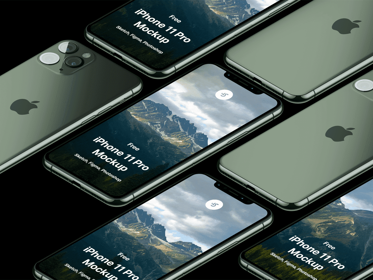 iPhone 11 Mockups for Sketch  uistoredesign