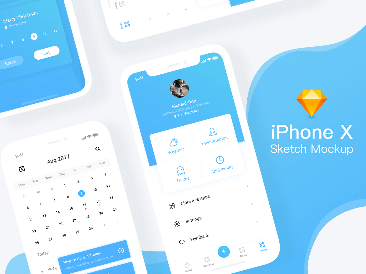 Iphone X Minimal White Mockup Free Sketch Resource Sketch Elements