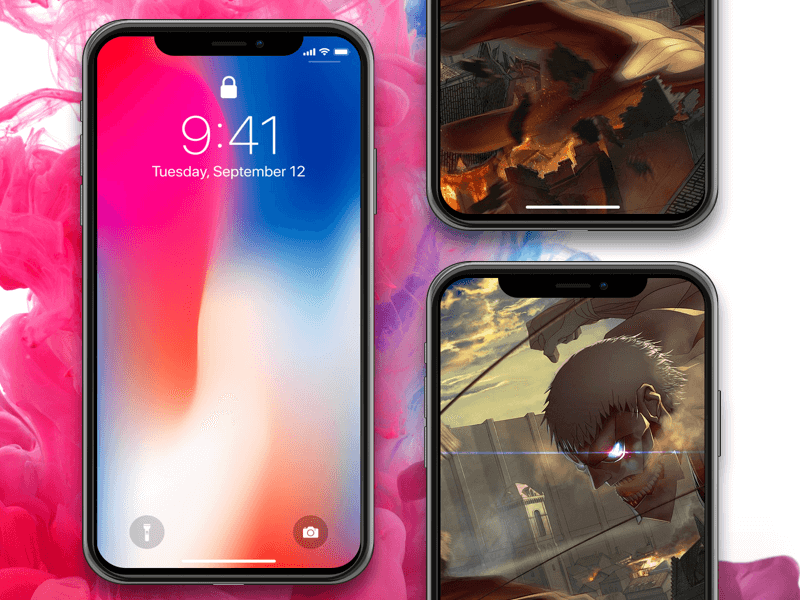 Download iPhone X Realistic Screen Mockup - Free Sketch Resource ...
