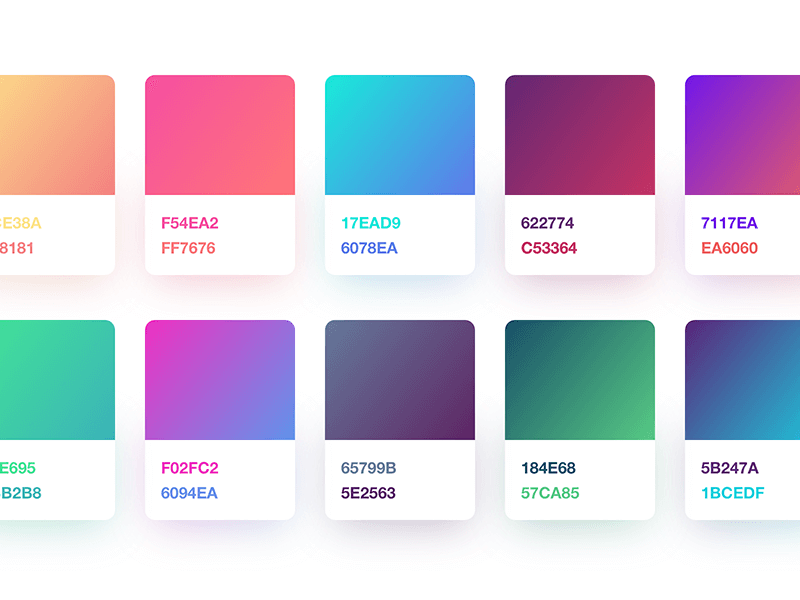 html background gradient color code generator