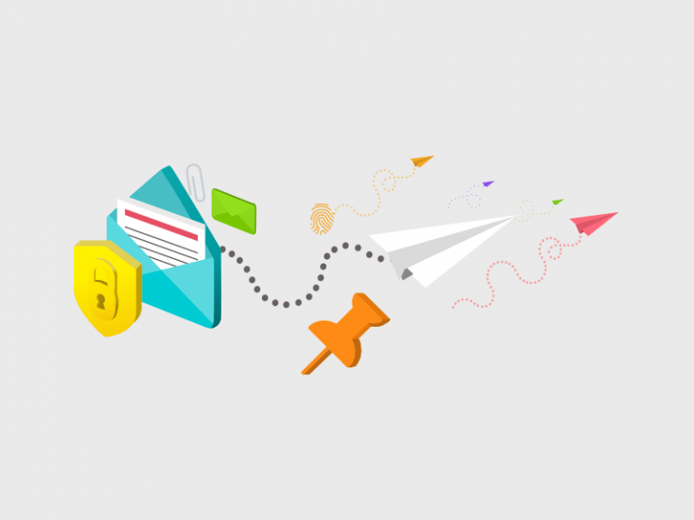 Isometric Email Illustration - Free Sketch Resource | Sketch Elements