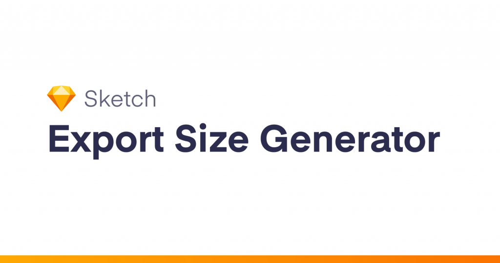 Sketch Export Size Generator Plugin Sketch Elements