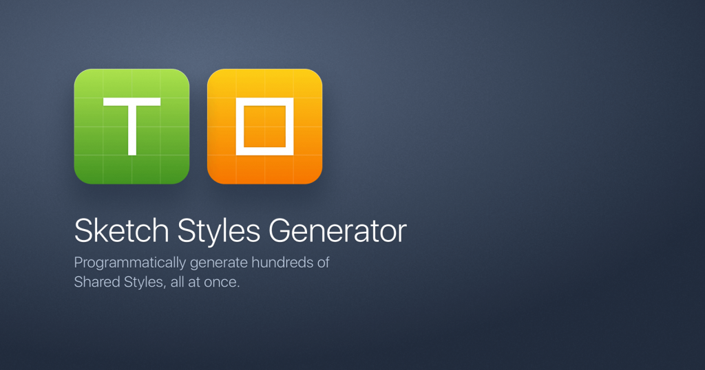 Sketch Styles Generator Plugin Sketch Elements