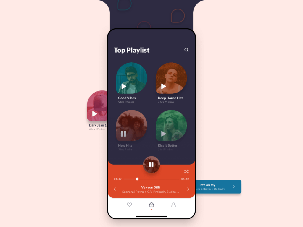 Spotify Player Free Sketch Resource Sketch Elements