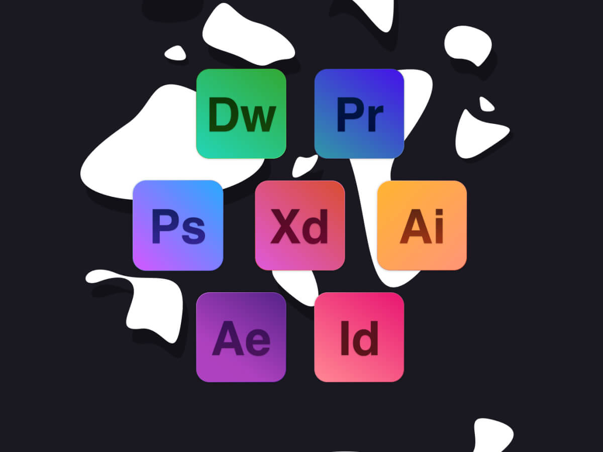 Adobe Suite Icons Sketch File