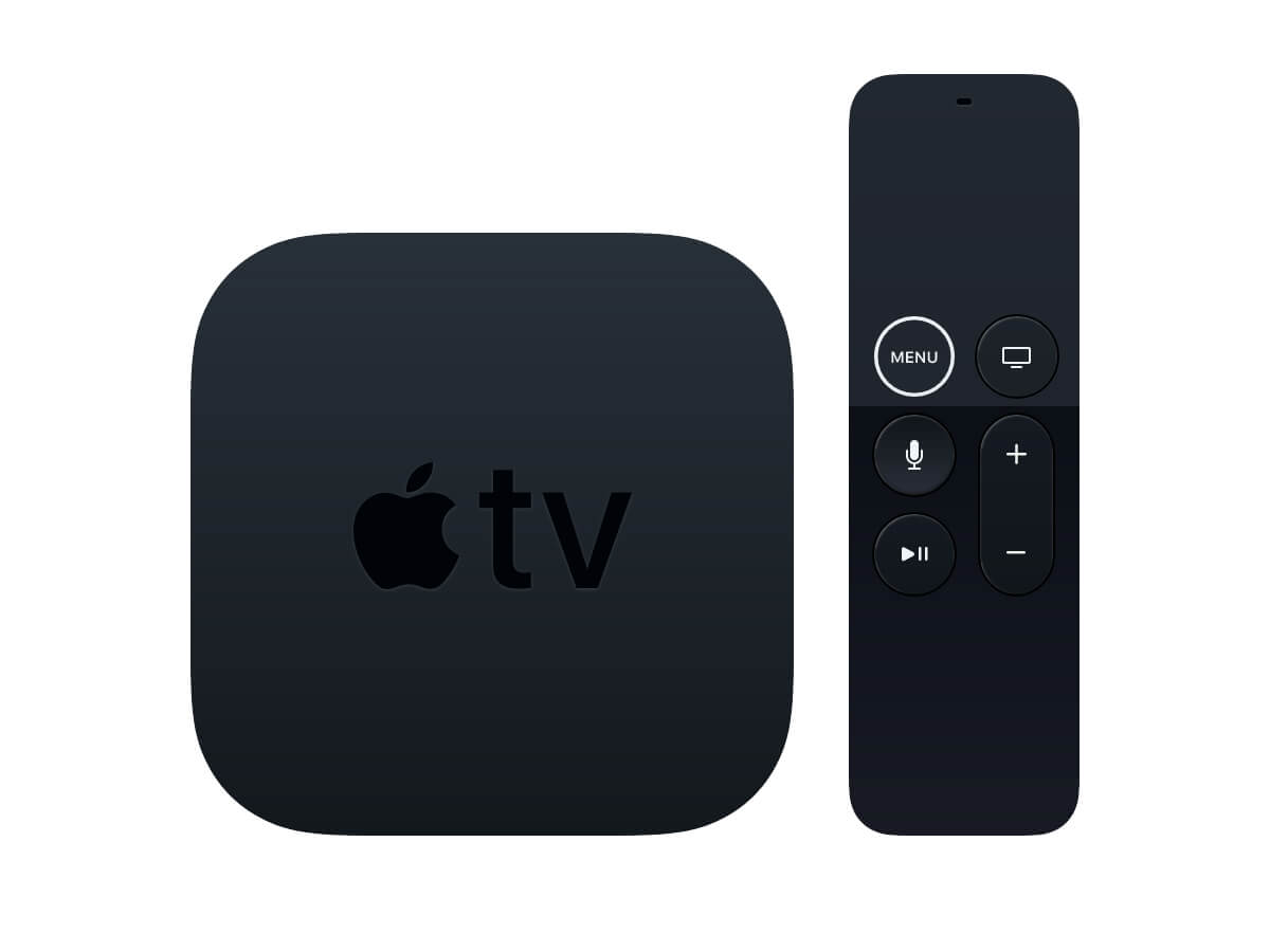 Apple TV Sketch Mockup