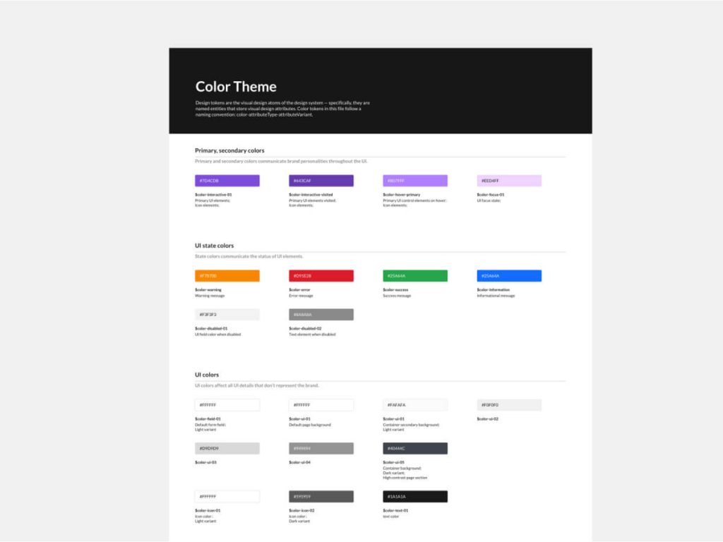 Color System for Design Systems