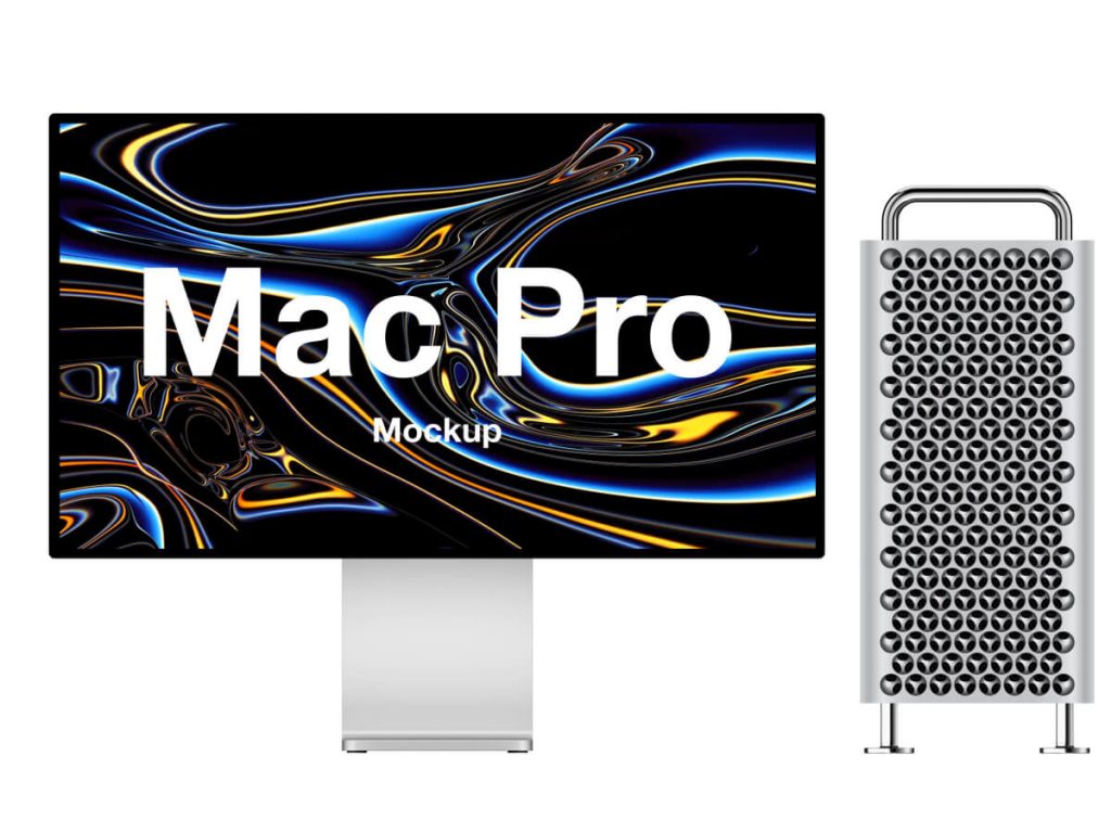 Mac Pro Sketch Mockup