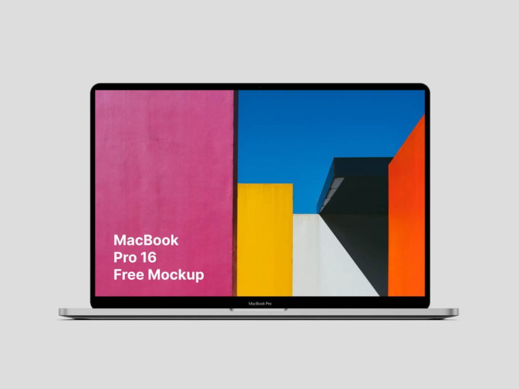 MacBook Pro 16'' Sketch Mockup