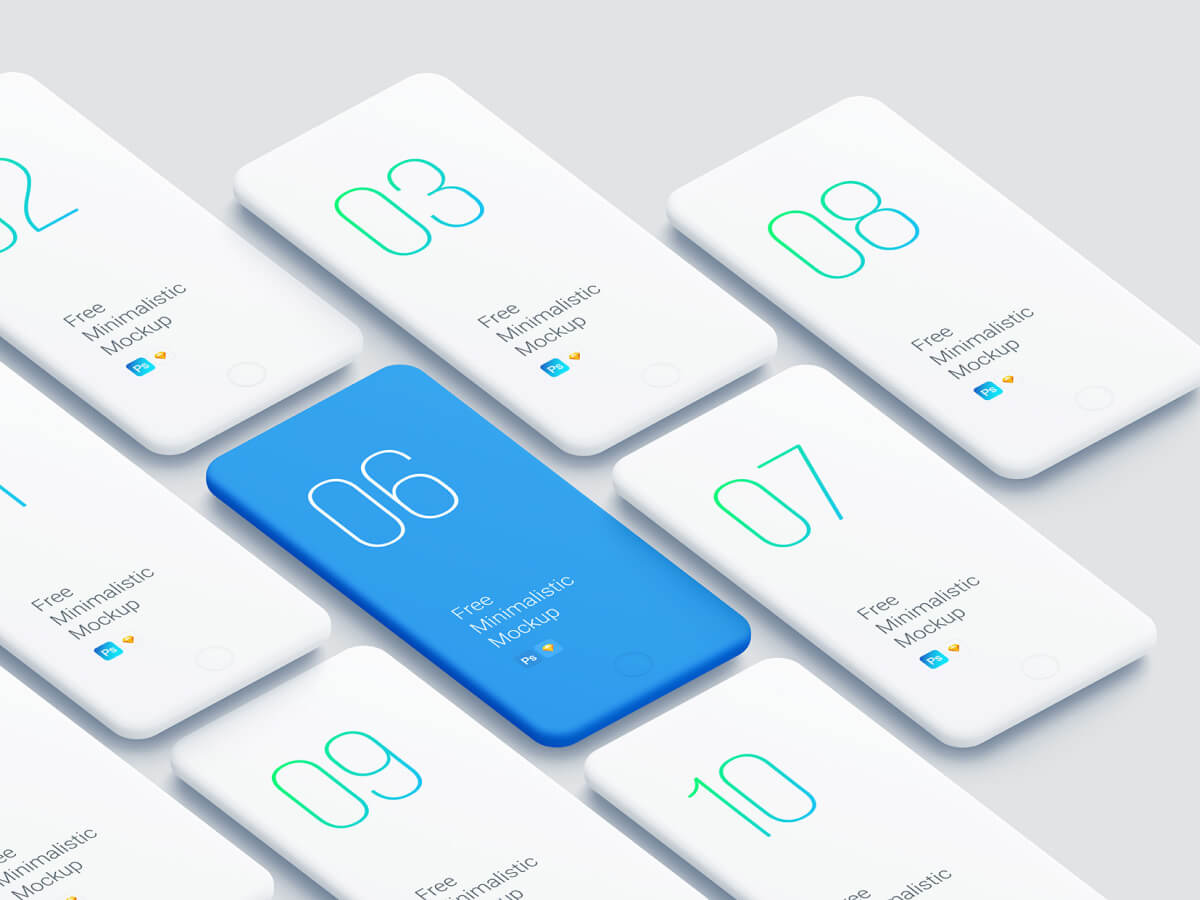 Simple Customizable iPhone X Mockups – The Mockup Club