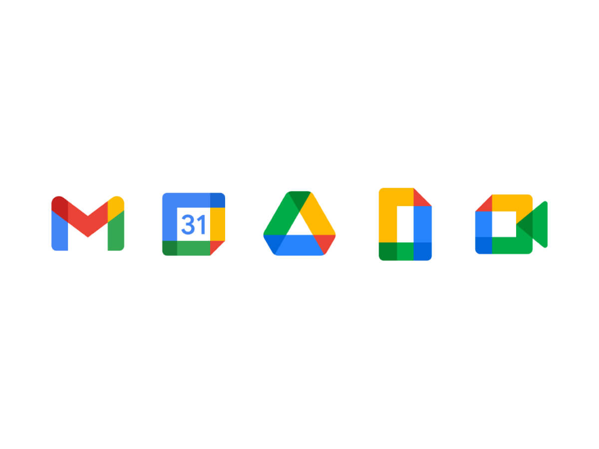 New Google Icons Sketch File