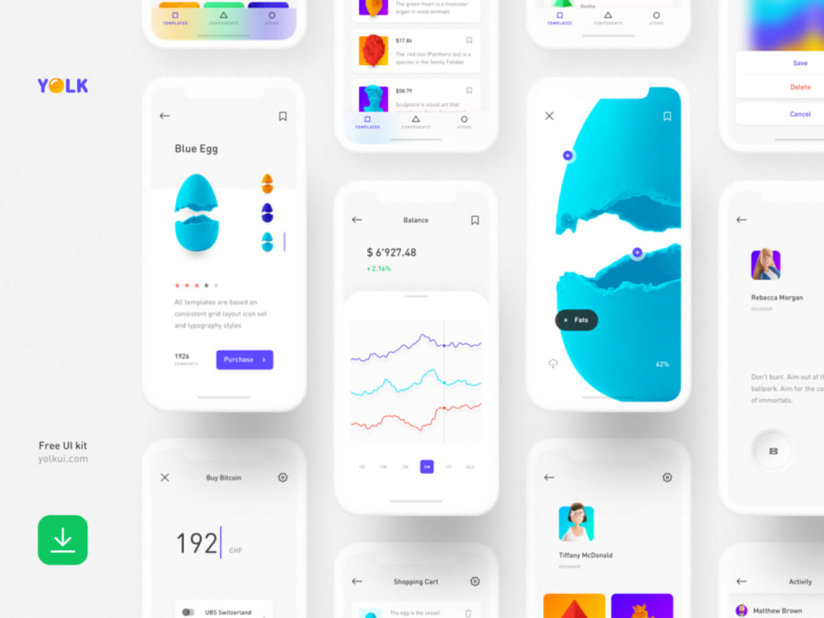 Free iOS 10 UI Kit iPhone for Sketch  Photoshop  Figma  Adobe XD