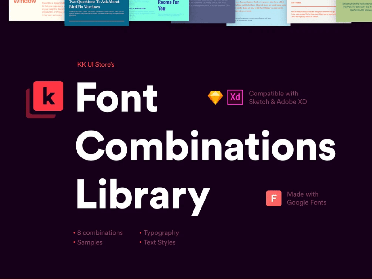 Font Combinations