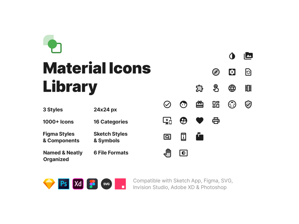 Material Icons Library