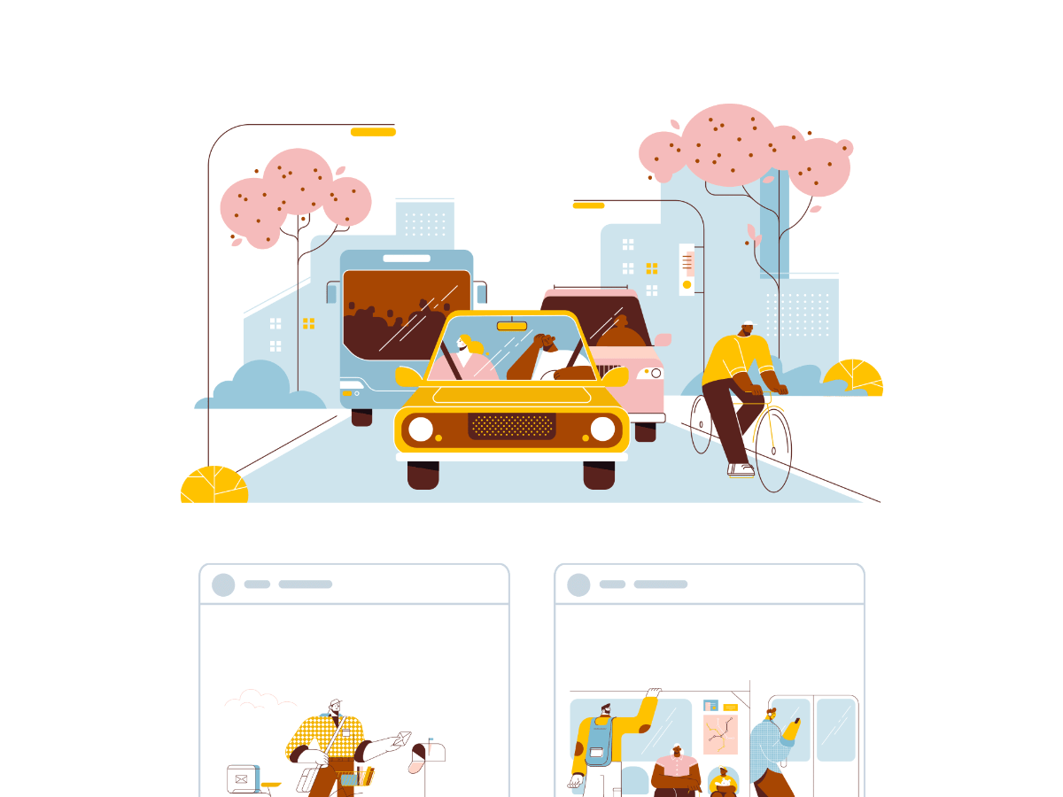 Transportation Illustrations