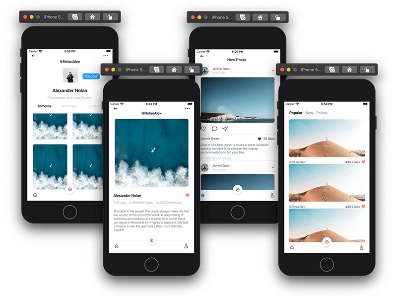 Travel App Design