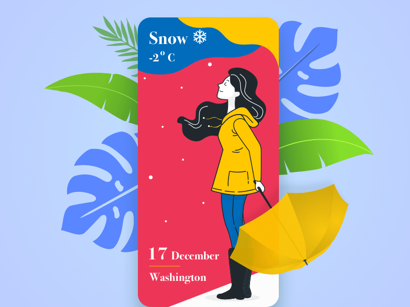 Colorful Weather Illustration