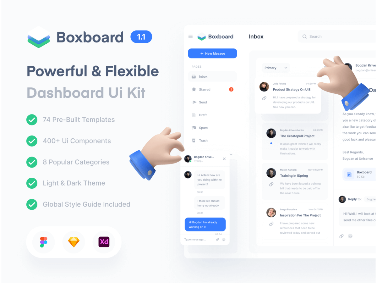 Admin Dashboard UI Template Sketch  ksioks